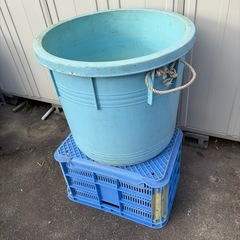 種もみ消毒用桶の画像