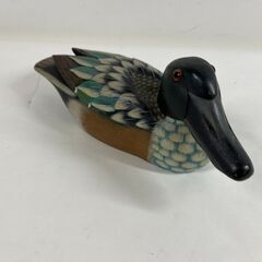 中国制造 木製 カモ 置物 鴨 かも インテリア オブジェの画像