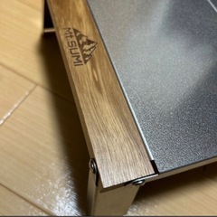 未使用品キャンプミニテーブルの画像