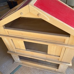 木製　　本格的　　ドールハウス　　2月５日までの画像