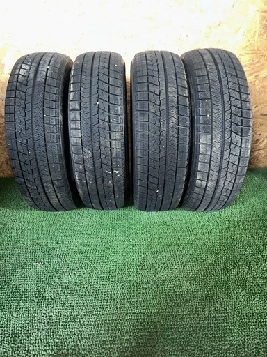 【法人出品】BS VRX 20年製 185/60R16 4本 スタッドレスタイヤ 良溝 中古