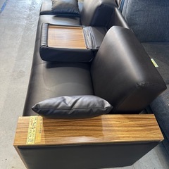 配達可【3人掛けソファベッド】【ブラウン】【管理番号10402】金の画像