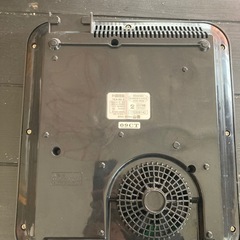 ヤマゼン｜YAMAZEN 卓上型IH調理器 ブラック の画像