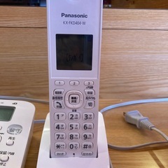 固定電話子機付きの画像