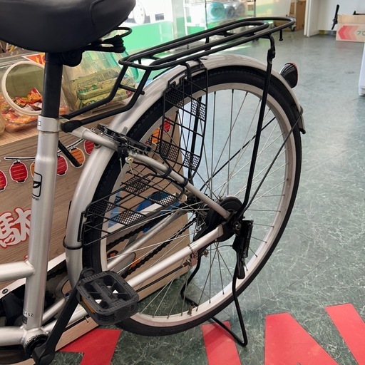 リユースのサカイ東金店 自転車 26インチ シルバー TJ17497