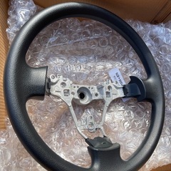 現行型　ハイゼット　純正ステアリング　　新車外しの画像