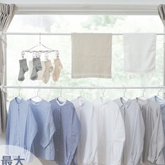 窓枠物干し 物干し竿の画像