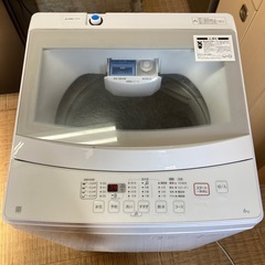 🍀 新生活にいい値 🍀ニトリ NTR60 洗濯機 6kg 2021年製 通電OK 動作品 A080の画像