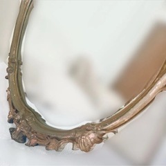 イギリス家具/英国/アンティーク/ミラー/鏡/壁掛けの画像