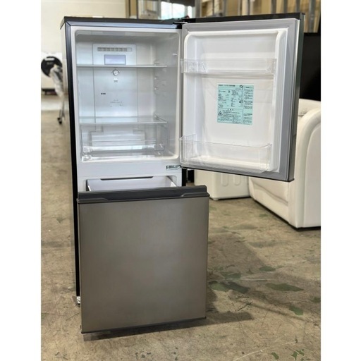 2023年製 AQUA 135L AQR-14N-S冷蔵庫 T 冷蔵庫 シルバー AQR-14N-S [幅49.5cm /135L /2ドア /右開きタイプ