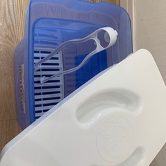 【お譲り先決まりました】Milton 哺乳瓶用消毒ケース 4.0L 中蓋・トング付の画像