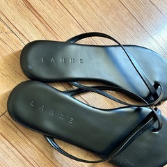 Lannes ビーチサンダル 黒の画像