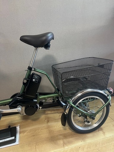 ほぼ新品✨ パナソニック電動三輪自転車（バッテリー16.0Ah）／2025年1月21日新品購入