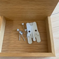 壁に付けられる家具　トレー　無印良品　11cmの画像