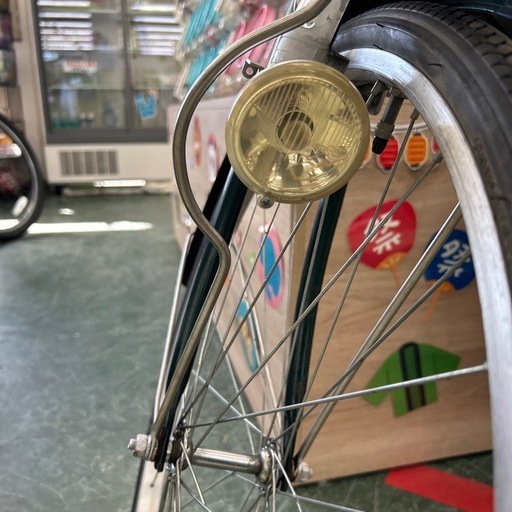 リユースのサカイ東金店 自転車 深緑 26インチ TJ17503