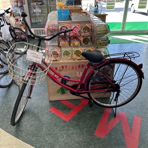 リユースのサカイ東金店 自転車  ディープピンク 26インチ TJ17504