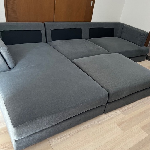 【急募】コストコ オットマン付き BIGソファー L字 定価10万円　