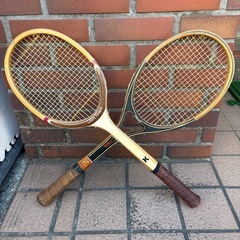 テニスラケット　クロスラケット　ヘッド・ビラスHead Vilas Lady Brown K 装飾品　飾り物　の画像