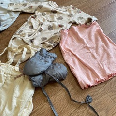 ベビー服セット 70センチ　ミッフィー　靴下　レッグウォーマー　スタイ　髪飾りの画像