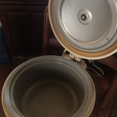 象印　電子ジャー花柄　炊飯器の画像