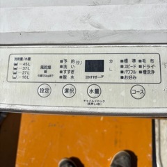 洗濯機5キロキズありの画像