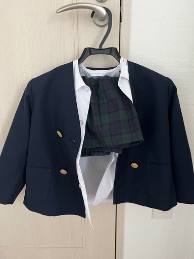 
幼稚園(白ふじ)   冬の制服上下+ブラウス+遊び着 +体操着上下