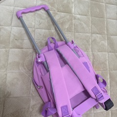 フライングタイガー　キッズトランク　子ども　リュック　女の子　キャリーケース　新品未使用　紫　人魚　パープルの画像