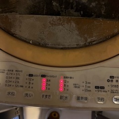 チャイルドロックはかかっている洗濯機の画像