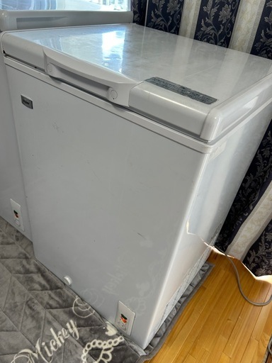 配達可?Haier 冷凍庫 冷凍ストッカー 動作良好 103L 2016年式 良好✨️