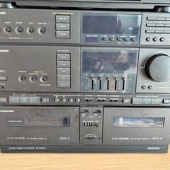 Panasonic レコードプレイヤー付ステレオ の画像