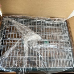 折りたたみペットゲージ　の画像