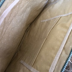 キャンバス生地スクールバックの画像