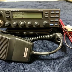 アマチュア無線　EMPEROR エンペラー TS-5010 28/ 29MHz オールモード 機 純正マイク 電源ケーブル付 入手困難 閉業ショップ 引上げ品 実質 未使用 CB 流用の画像