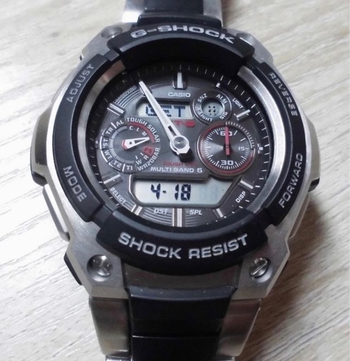 美品  G-SHOCK MULTI BAND 5 MTG-1500-1AJF