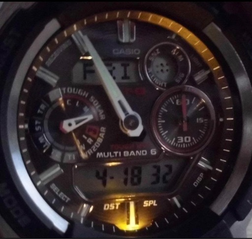 美品  G-SHOCK MULTI BAND 5 MTG-1500-1AJF