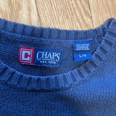 Chaps コットンセーター の画像