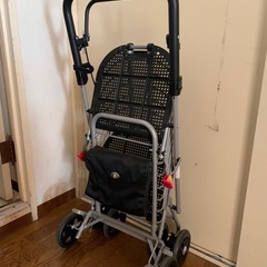 シルバーカー ショッピングカート 折りたたみ式 介護用品の画像