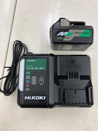 【中古】【店頭引取限定】HiKOKI 36v 130mm コードレスセーバソー　充電器・充電池ｘ1・ケース付き