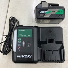 【中古】【店頭引取限定】HiKOKI 36v 130mm コードレスセーバソー　充電器・充電池ｘ1・ケース付きの画像