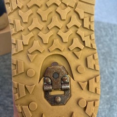 SLQ ★25cm★冬用★雪用★スパイク付き★ジュニアブーツ ネイビー/レッドの画像