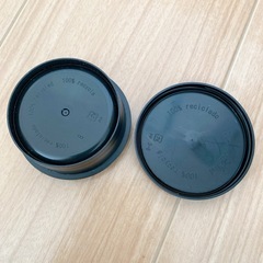 LUSH ラッシュ　空容器　容器　ブラックポット　3つセット　の画像