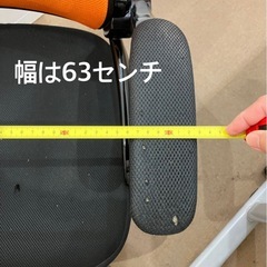 （お取引き中）②中古オフィスチェア2脚 0円　詳細は写真の画像