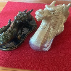 竜の置き物の画像