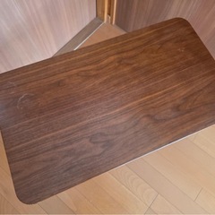 折りたたみテーブル＋収納ボックス2個セットの画像