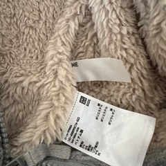 UNIQLO ボアスウェットパーカー110cmの画像