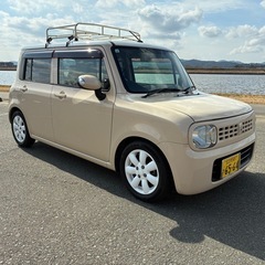 ラパンXツートン　ローダウン、キャリー付の画像