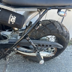 部品取！YAMAHA ヤマハTW250    バイク　不動品の画像