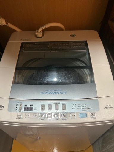 AQUA 7.0kg 洗濯機　　受付終了