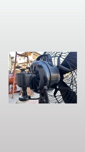 【希少・骨董】芝浦製作所 アンティーク扇風機 SEW 首振り機能良好 芝浦 睡蓮モデル