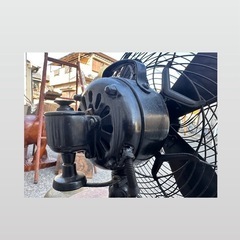 【希少・骨董】芝浦製作所 アンティーク扇風機 SEW 首振り機能良好 芝浦 睡蓮モデル の画像